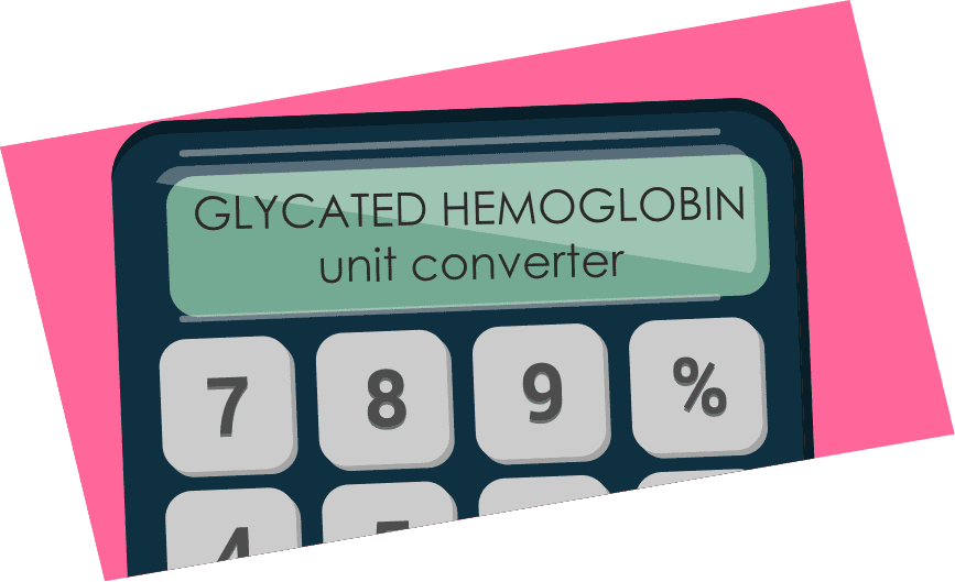 Glycated hemoglobin unit conventer