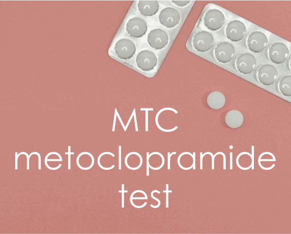 MTC metoclopramide test