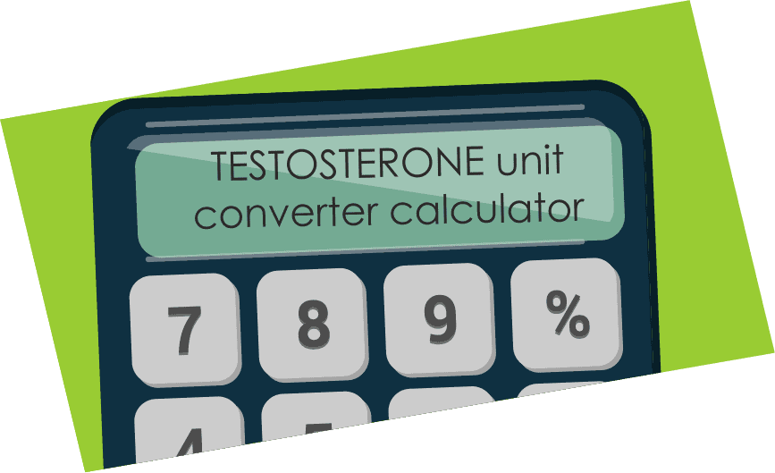 Testosterone unit conventer calculator