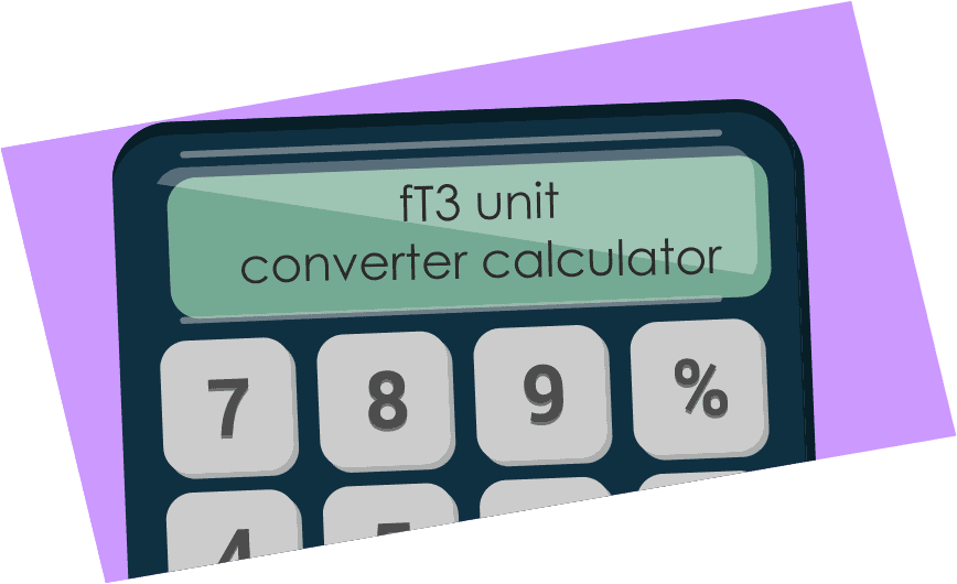 fT3 unit conventer calculator
