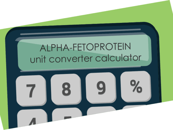 Alpha-fetoprotein unit converter calculator