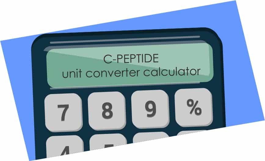 C-peptide unit converter calculator