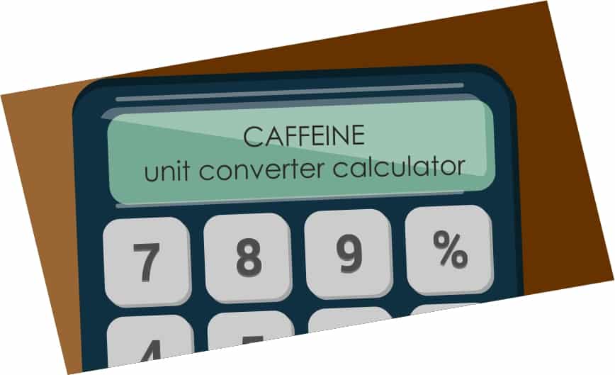 Caffeine unit converter calculator