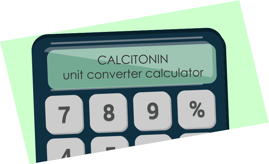 Calcitonin unit converter calculator