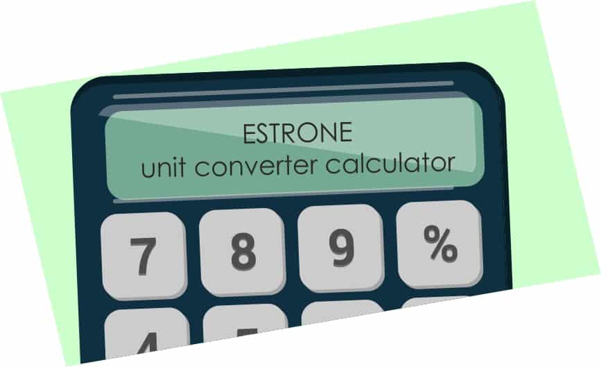 Estrone unit converter calculator