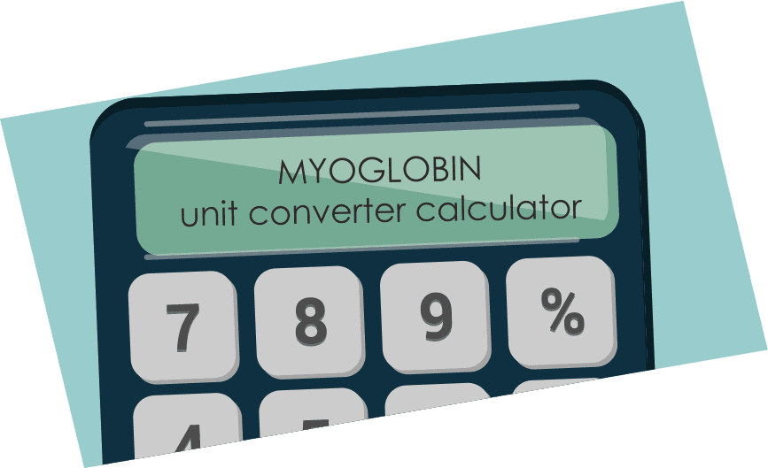 Myoglobin unit converter calculator
