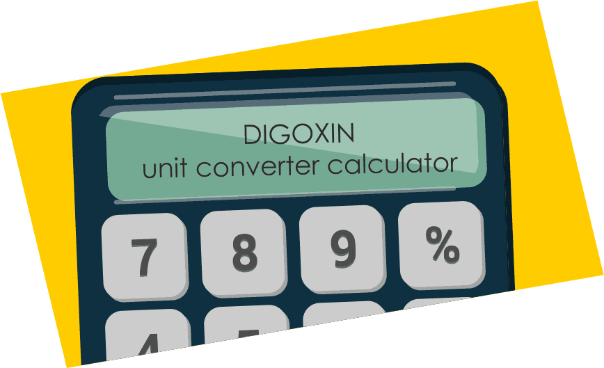 Digoxin unit converter calculator