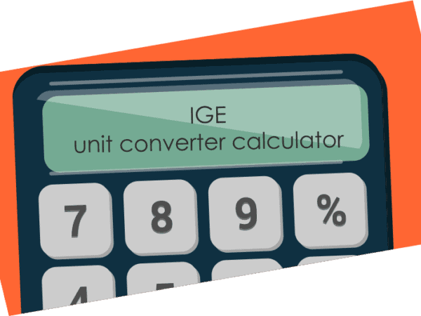 IgE unit converter calculator