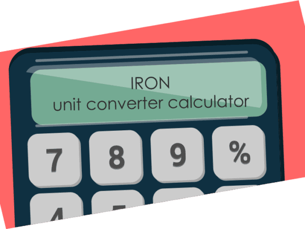 Iron unit converter calculator