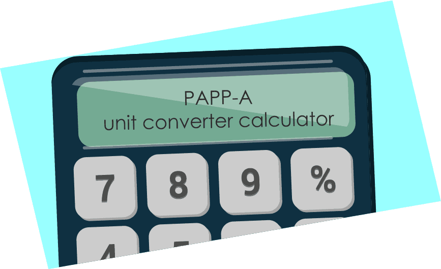 PAPP-A unit converter calculator