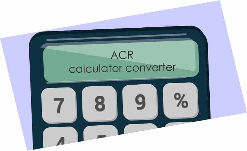 ACR calculator converter