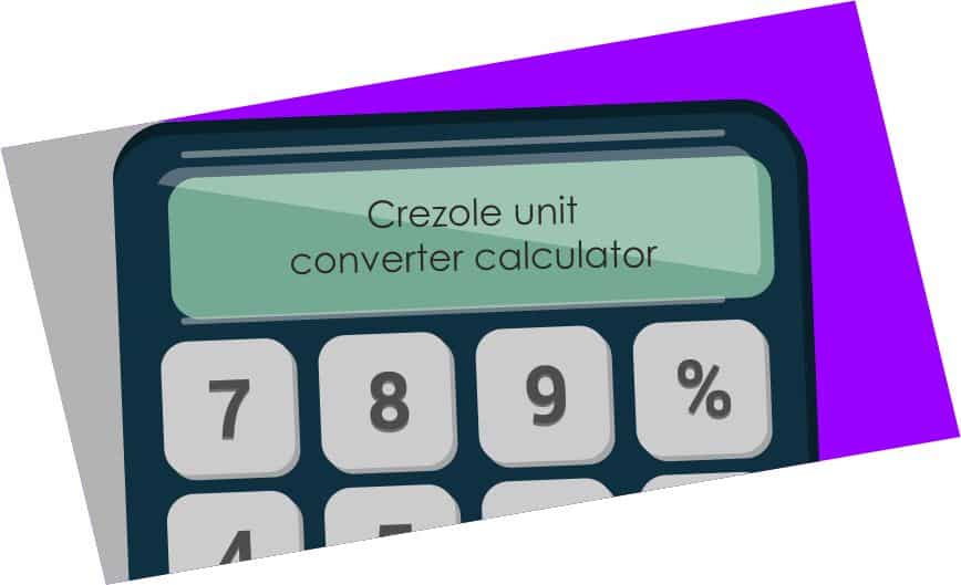 Crezole calculator unit converter